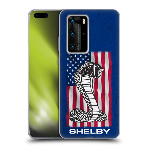 Shelby Logos American Flag Soft Gel Case for Huawei P40 Pro / P40 Pro Plus 5G