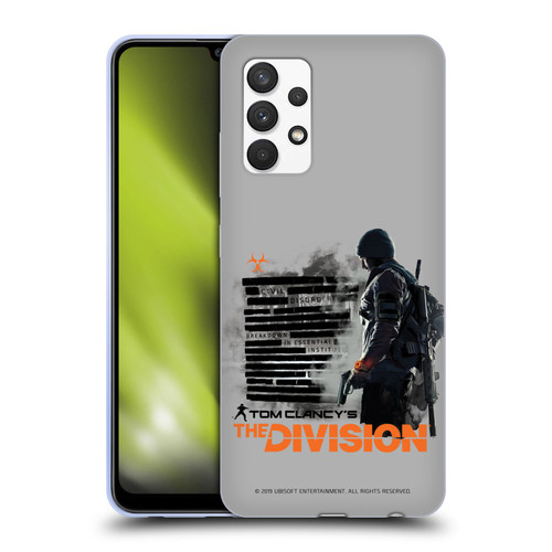 Tom Clancy's The Division Key Art Character Soft Gel Case for Samsung Galaxy A32 (2021)