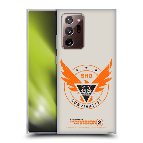 Tom Clancy's The Division 2 Logo Art Survivalist Soft Gel Case for Samsung Galaxy Note20 Ultra / 5G