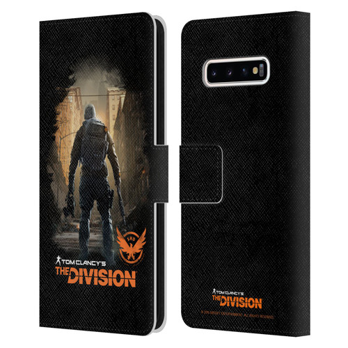 Tom Clancy's The Division Key Art Character 2 Leather Book Wallet Case Cover For Samsung Galaxy S10+ / S10 Plus