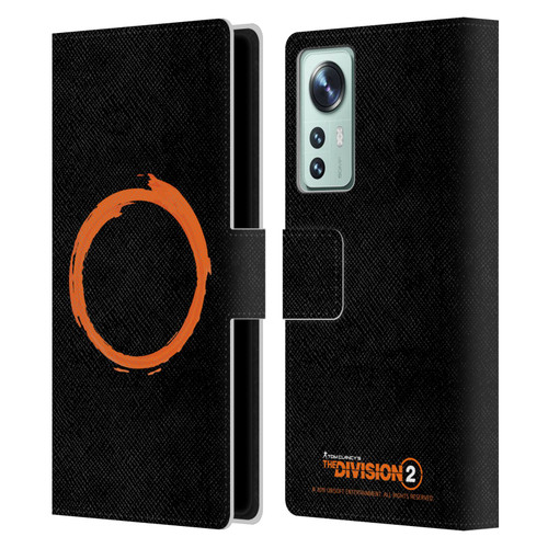 Tom Clancy's The Division 2 Logo Art Ring Leather Book Wallet Case Cover For Xiaomi 12