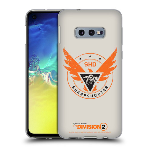 Tom Clancy's The Division 2 Logo Art Sharpshooter Soft Gel Case for Samsung Galaxy S10e