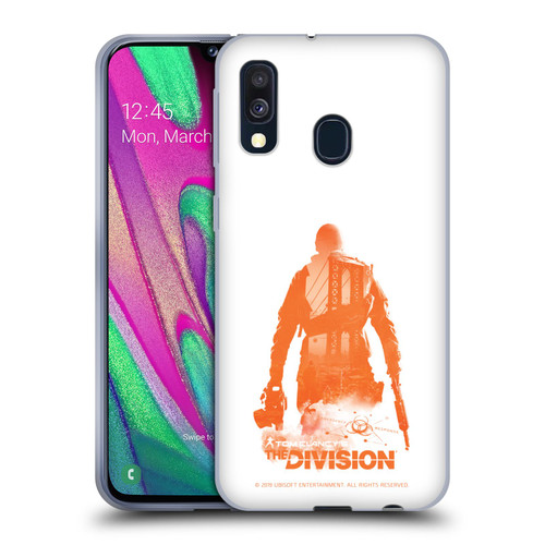 Tom Clancy's The Division Key Art Character 3 Soft Gel Case for Samsung Galaxy A40 (2019)