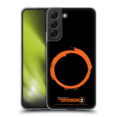 Tom Clancy's The Division 2 Logo Art Ring Soft Gel Case for Samsung Galaxy S22+ 5G