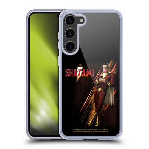 Shazam! 2019 Movie Character Art Poster Soft Gel Case for Samsung Galaxy S23+ 5G