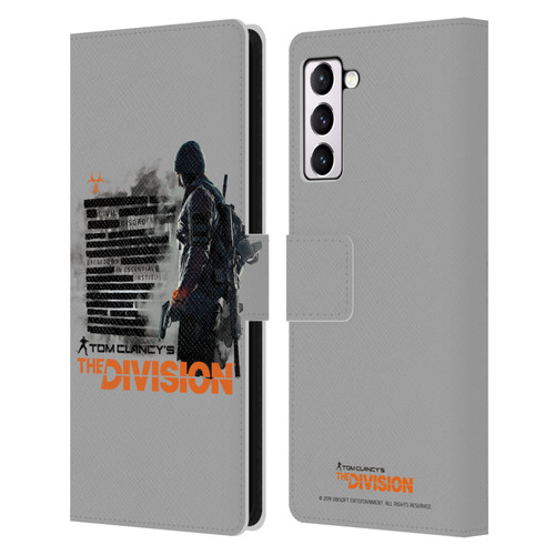 Tom Clancy's The Division Key Art Character Leather Book Wallet Case Cover For Samsung Galaxy S21+ 5G