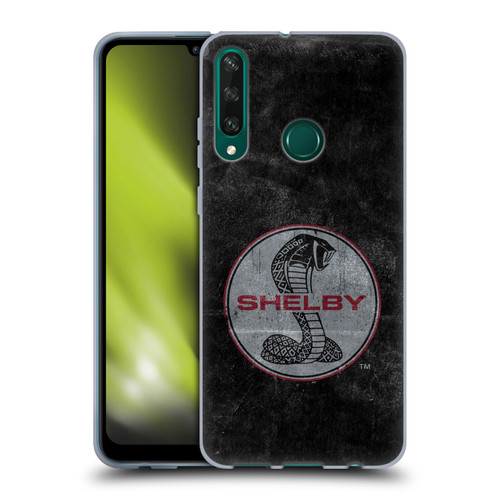 Shelby Logos Distressed Black Soft Gel Case for Huawei Y6p