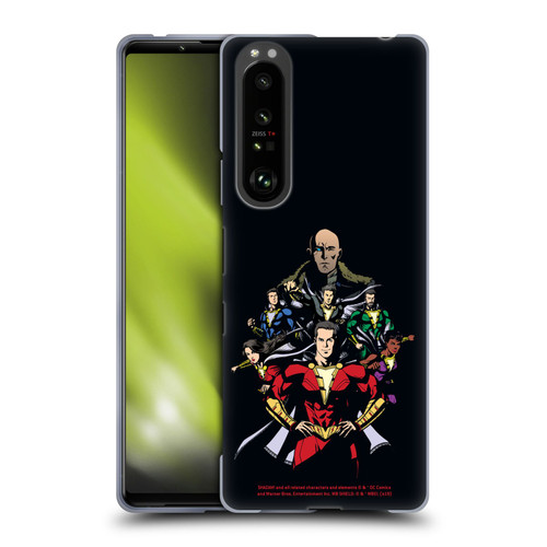 Shazam! 2019 Movie Character Art Family and Sivanna Soft Gel Case for Sony Xperia 1 III