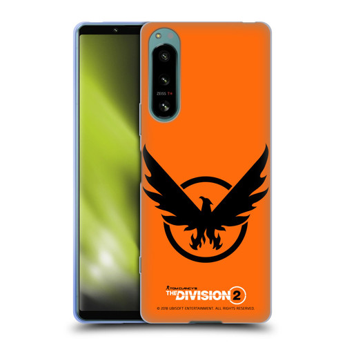 Tom Clancy's The Division 2 Logo Art Phoenix 2 Soft Gel Case for Sony Xperia 5 IV