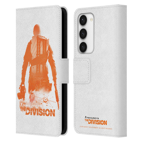 Tom Clancy's The Division Key Art Character 3 Leather Book Wallet Case Cover For Samsung Galaxy S23 5G