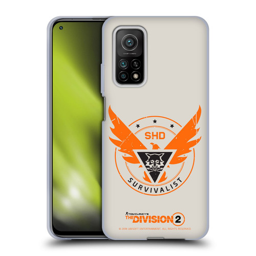 Tom Clancy's The Division 2 Logo Art Survivalist Soft Gel Case for Xiaomi Mi 10T 5G