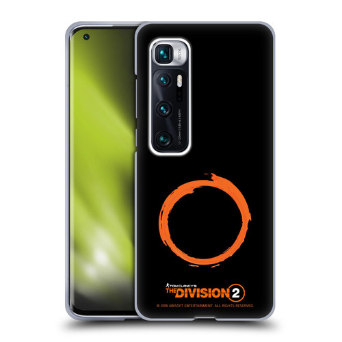 Tom Clancy's The Division 2 Logo Art Ring Soft Gel Case for Xiaomi Mi 10 Ultra 5G