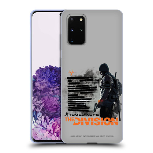 Tom Clancy's The Division Key Art Character Soft Gel Case for Samsung Galaxy S20+ / S20+ 5G