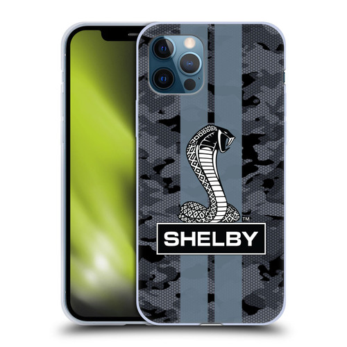 Shelby Logos Camouflage Soft Gel Case for Apple iPhone 12 / iPhone 12 Pro