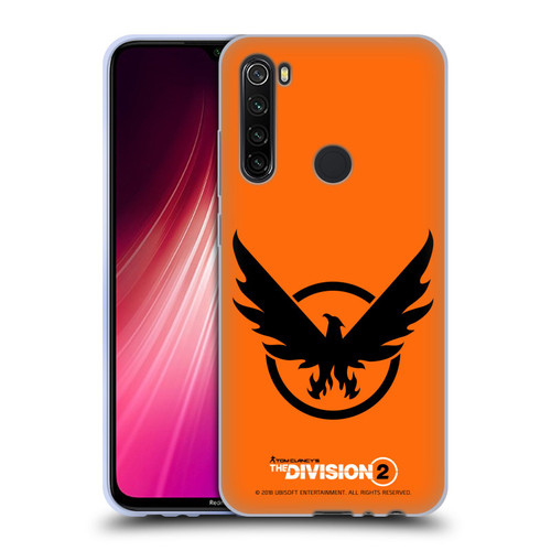Tom Clancy's The Division 2 Logo Art Phoenix 2 Soft Gel Case for Xiaomi Redmi Note 8T