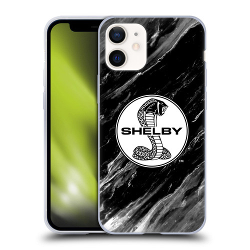 Shelby Logos Marble Soft Gel Case for Apple iPhone 12 Mini