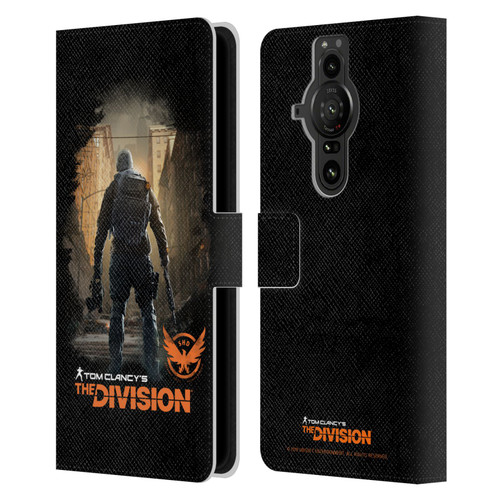 Tom Clancy's The Division Key Art Character 2 Leather Book Wallet Case Cover For Sony Xperia Pro-I