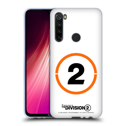 Tom Clancy's The Division 2 Logo Art Ring 2 Soft Gel Case for Xiaomi Redmi Note 8T