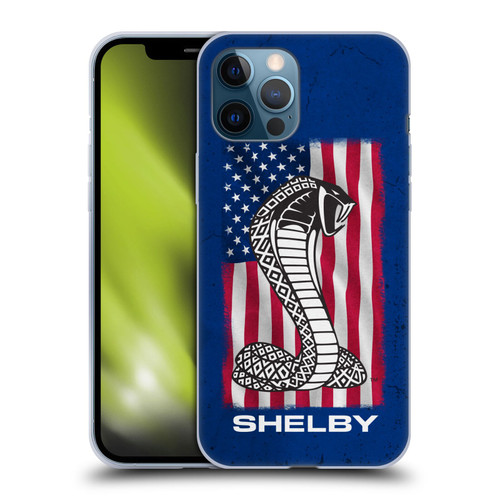Shelby Logos American Flag Soft Gel Case for Apple iPhone 12 Pro Max