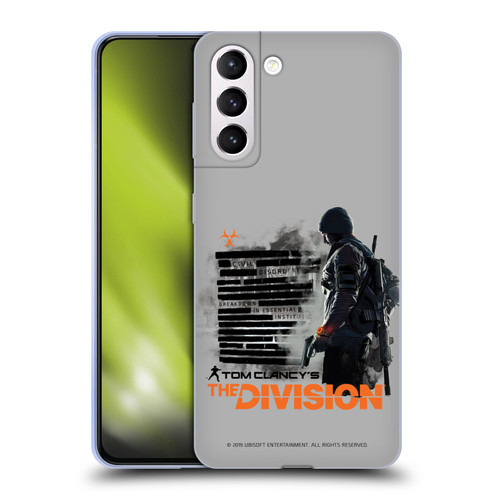 Tom Clancy's The Division Key Art Character Soft Gel Case for Samsung Galaxy S21+ 5G