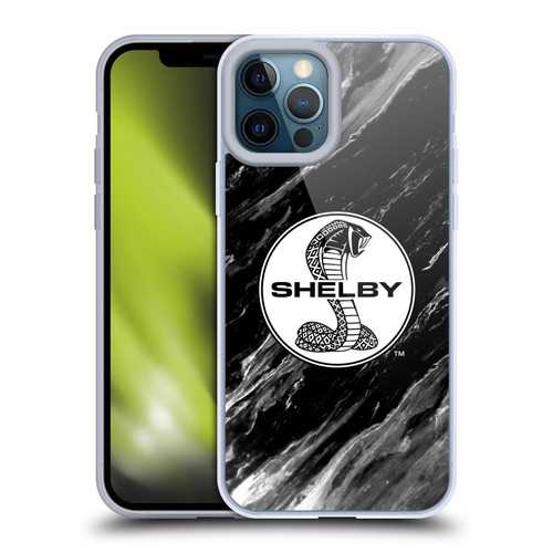 Shelby Logos Marble Soft Gel Case for Apple iPhone 12 Pro Max