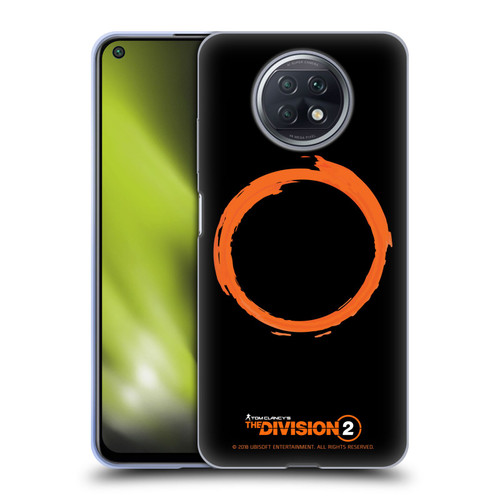 Tom Clancy's The Division 2 Logo Art Ring Soft Gel Case for Xiaomi Redmi Note 9T 5G