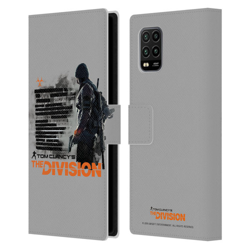 Tom Clancy's The Division Key Art Character Leather Book Wallet Case Cover For Xiaomi Mi 10 Lite 5G