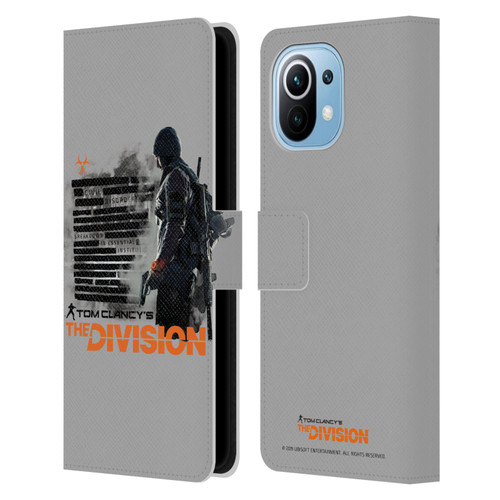 Tom Clancy's The Division Key Art Character Leather Book Wallet Case Cover For Xiaomi Mi 11