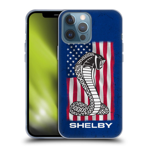 Shelby Logos American Flag Soft Gel Case for Apple iPhone 13 Pro Max