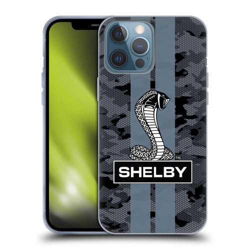 Shelby Logos Camouflage Soft Gel Case for Apple iPhone 13 Pro Max