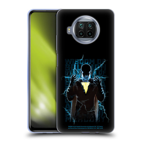 Shazam! 2019 Movie Character Art Lightning Typography Soft Gel Case for Xiaomi Mi 10T Lite 5G