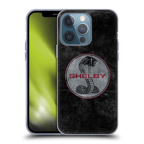 Shelby Logos Distressed Black Soft Gel Case for Apple iPhone 13 Pro