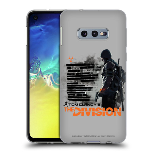 Tom Clancy's The Division Key Art Character Soft Gel Case for Samsung Galaxy S10e