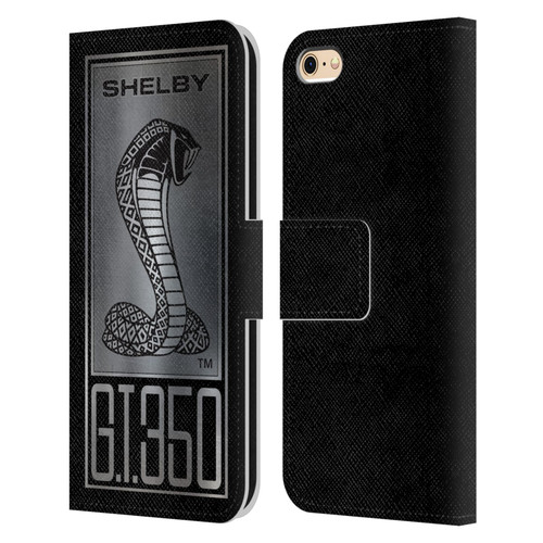 Shelby Car Graphics GT350 Leather Book Wallet Case Cover For Apple iPhone 6 / iPhone 6s