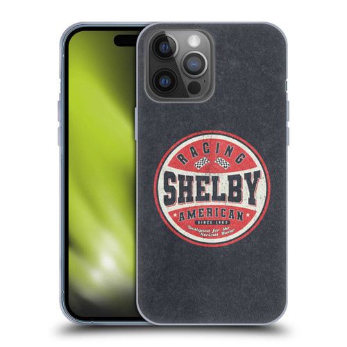 Shelby Logos Vintage Badge Soft Gel Case for Apple iPhone 14 Pro Max