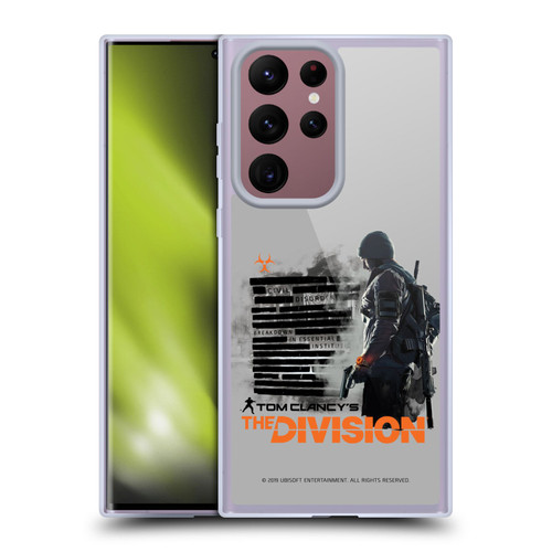 Tom Clancy's The Division Key Art Character Soft Gel Case for Samsung Galaxy S22 Ultra 5G