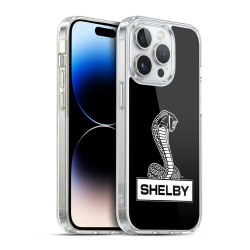 Shelby Logos Plain Soft Gel Case for Apple iPhone 14 Pro