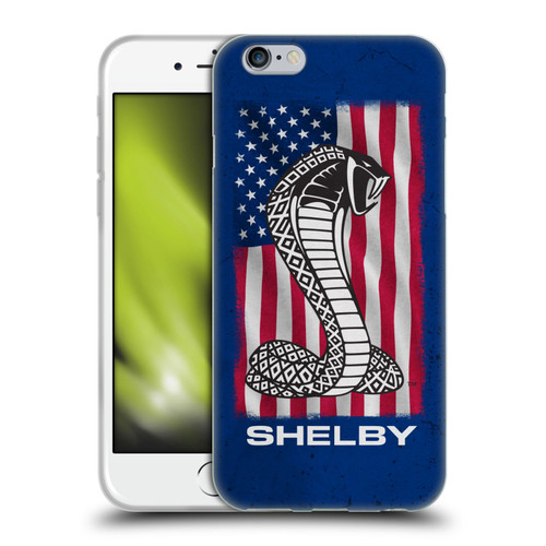 Shelby Logos American Flag Soft Gel Case for Apple iPhone 6 / iPhone 6s