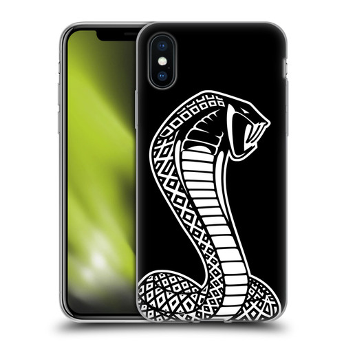 Shelby Logos Oversized Soft Gel Case for Apple iPhone X / iPhone XS