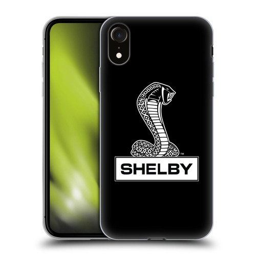 Shelby Logos Plain Soft Gel Case for Apple iPhone XR