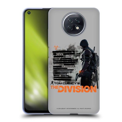 Tom Clancy's The Division Key Art Character Soft Gel Case for Xiaomi Redmi Note 9T 5G