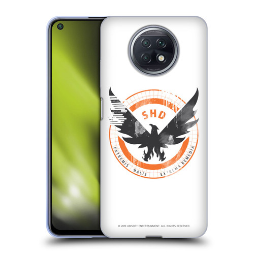 Tom Clancy's The Division Key Art Logo White Soft Gel Case for Xiaomi Redmi Note 9T 5G