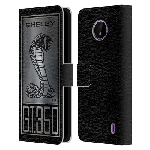 Shelby Car Graphics GT350 Leather Book Wallet Case Cover For Nokia C10 / C20