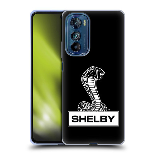 Shelby Logos Plain Soft Gel Case for Motorola Edge 30