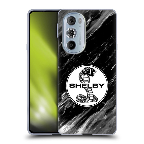 Shelby Logos Marble Soft Gel Case for Motorola Edge X30