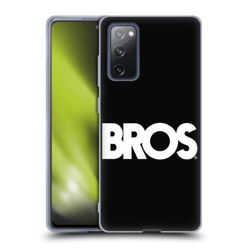 BROS Logo Art Text Soft Gel Case for Samsung Galaxy S20 FE / 5G