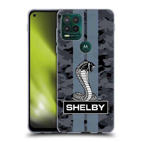 Shelby Logos Camouflage Soft Gel Case for Motorola Moto G Stylus 5G 2021