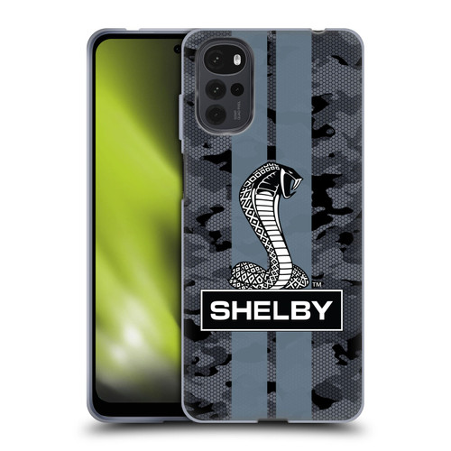 Shelby Logos Camouflage Soft Gel Case for Motorola Moto G22