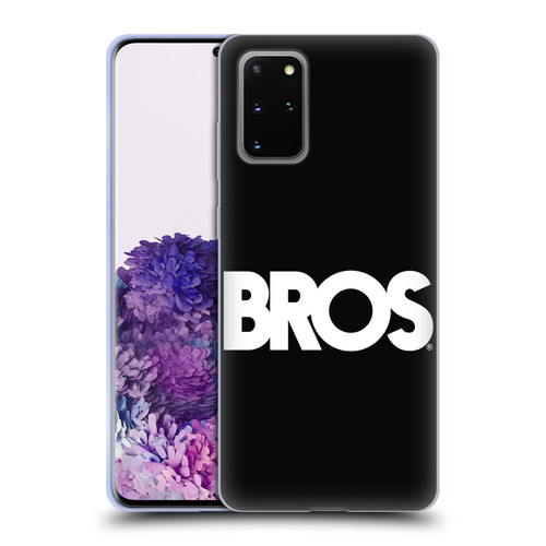 BROS Logo Art Text Soft Gel Case for Samsung Galaxy S20+ / S20+ 5G