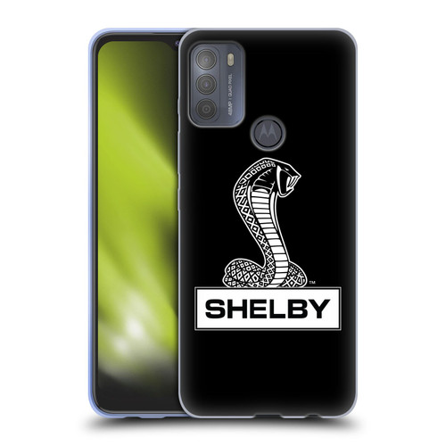Shelby Logos Plain Soft Gel Case for Motorola Moto G50